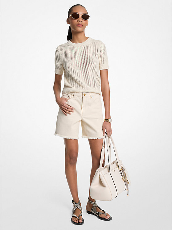 

Джинсовые шорты бойфренда Michael Kors, мультиколор