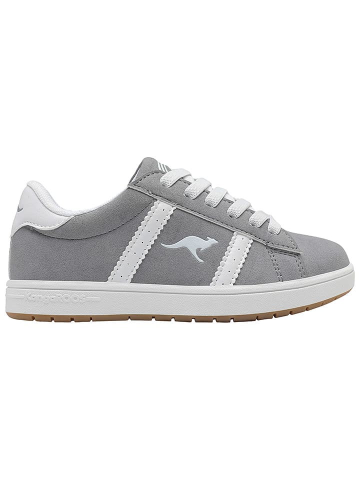 Кроссовки на шнуровке K-CA Miles OS Kangaroos, серый