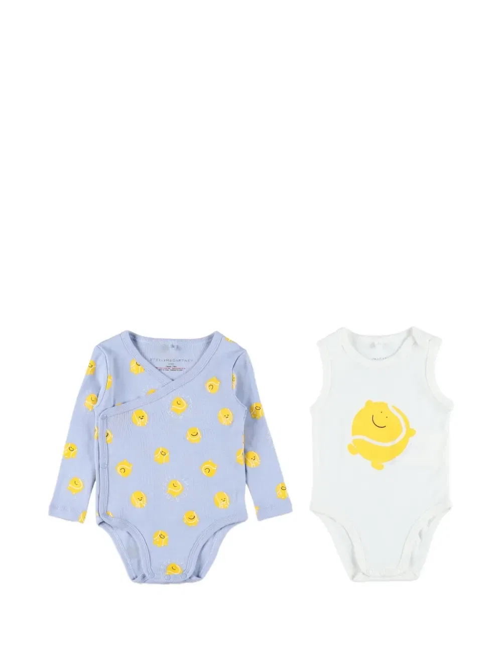 Комплект для новорожденного с узором Stella McCartney Kids, синий