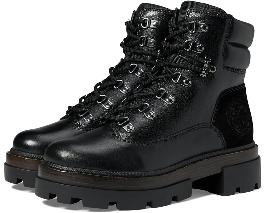 

Ботинки Tory Burch Miller Lug Hiker Boot, цвет Perfect Black/Perfect Black