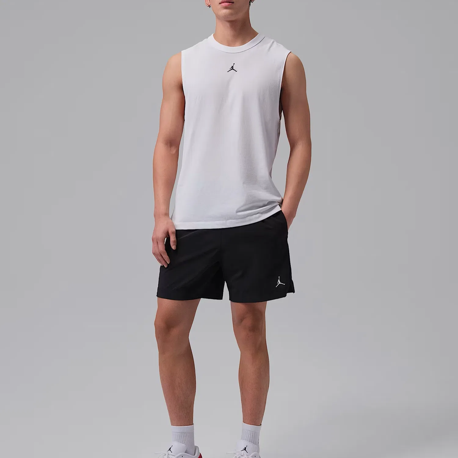 Шорты мужские Casual Black Moderate Jordan — фото 4