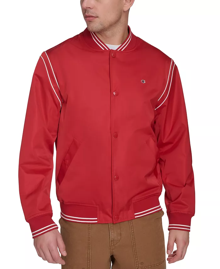 

Бомбер в полоску Varsity Champion, красный