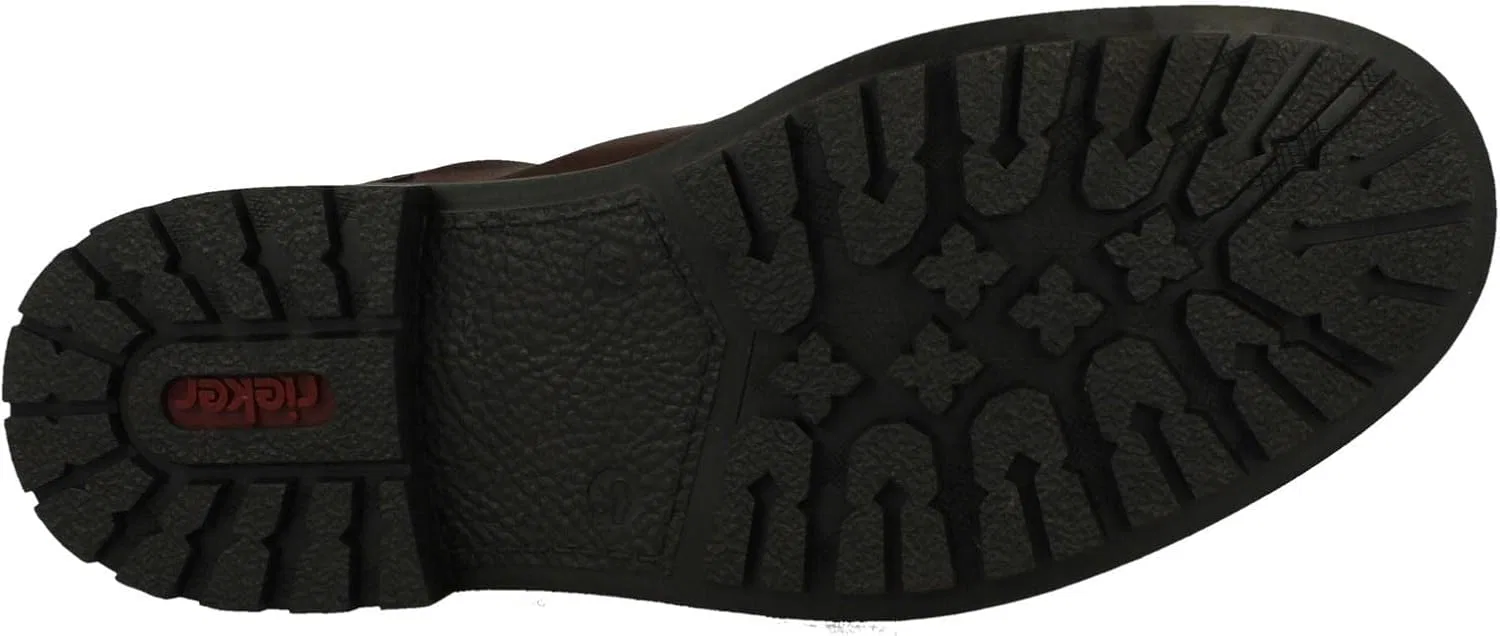 Туфли Rieker Lorton Men's Shoes, Mahogany — фото 4
