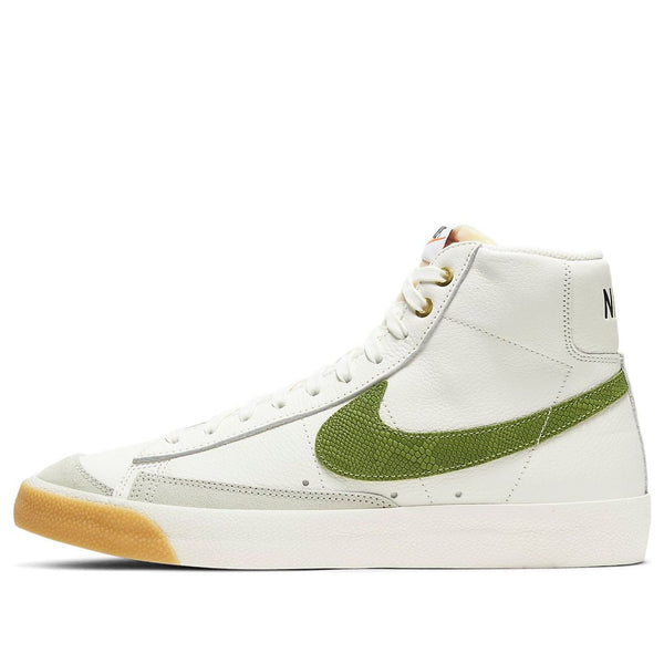 

Кроссовки blazer mid '77 vintage 'asparagus snakeskin' Nike, белый