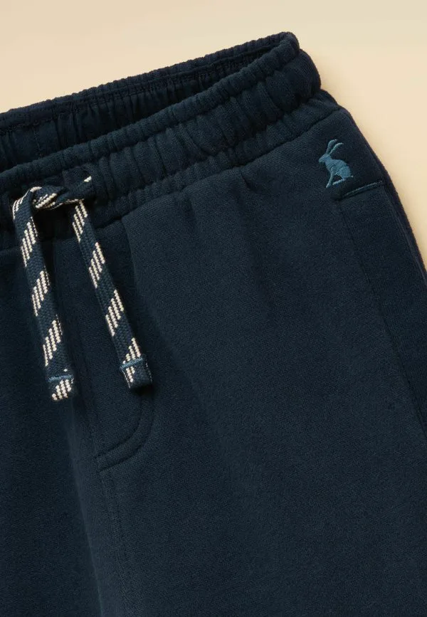 Спортивные брюки-джоггеры стандартного кроя с манжетами Joules, Navy — фото 3