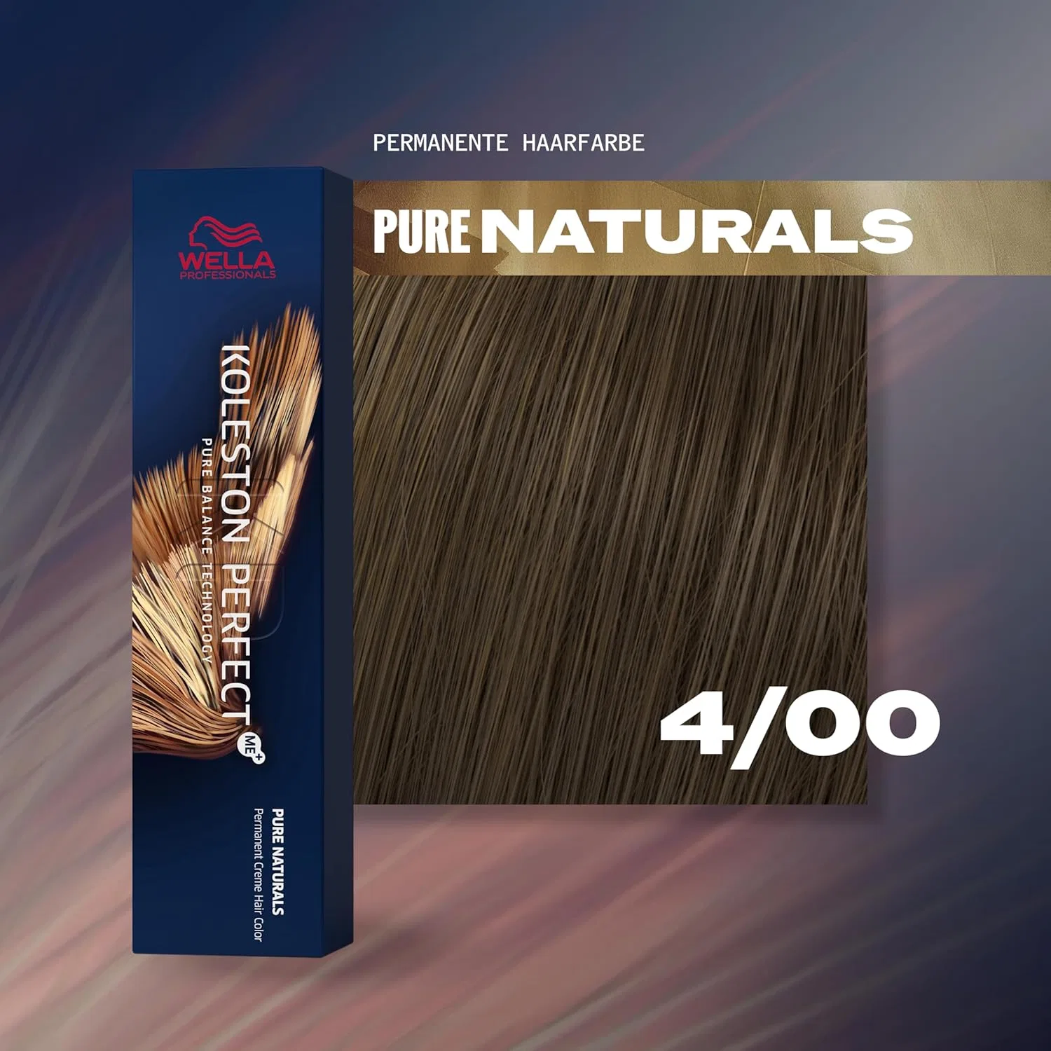 Краска для волос «Koleston Perfect ME+ 4/00 Medium Brown Natural Intensive» от WELLA, 3 шт. Wella, Brown — фото 2