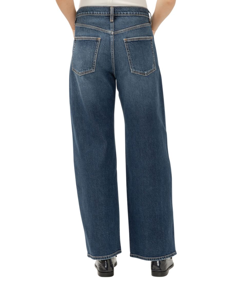 Женские джинсы Be Easy с высокой посадкой и прямым кроем Silver Jeans Co, Dotty — фото 2