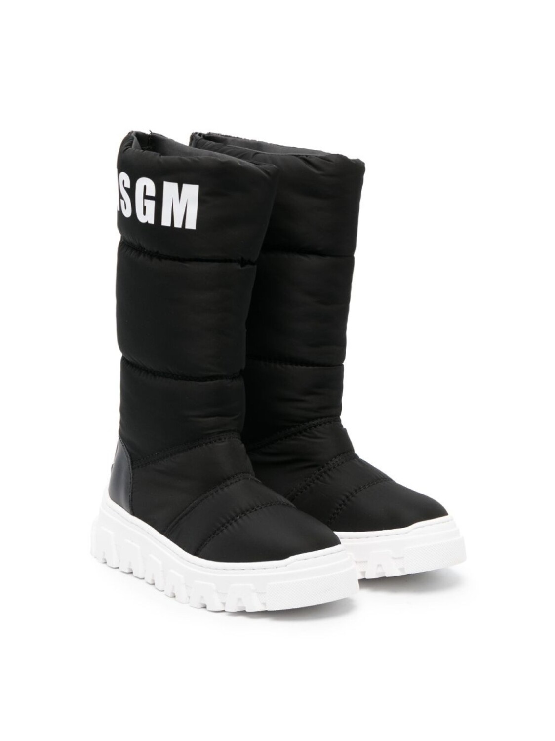 

MSGM Kids сапоги с логотипом, черный