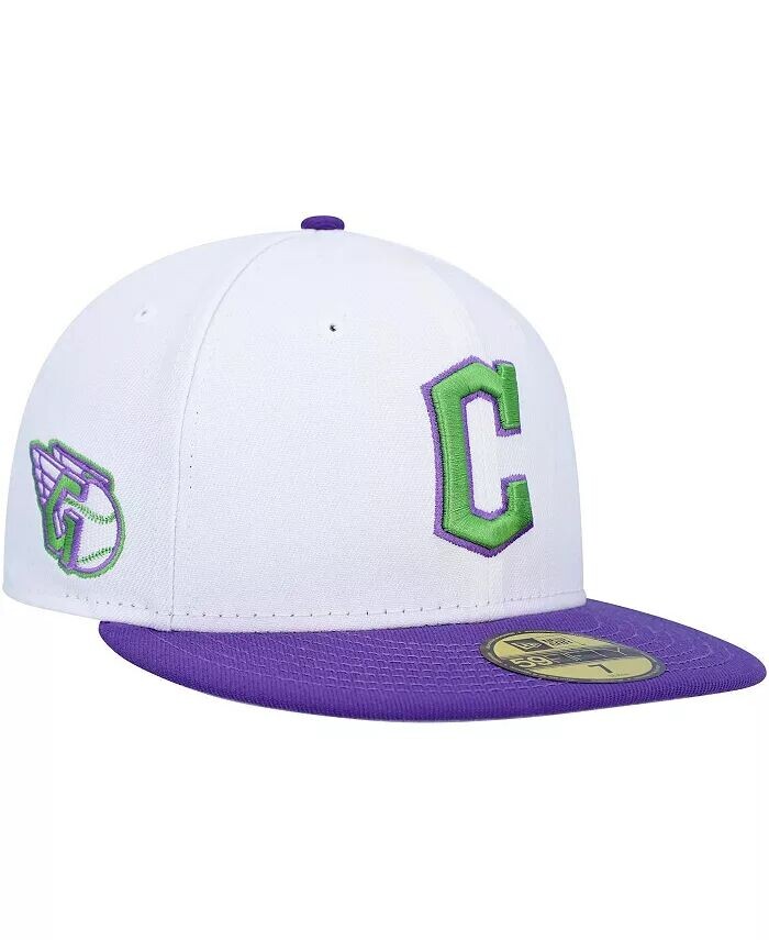 

Мужская белая кепка с боковой нашивкой Cleveland Guardians 59FIFTY New Era