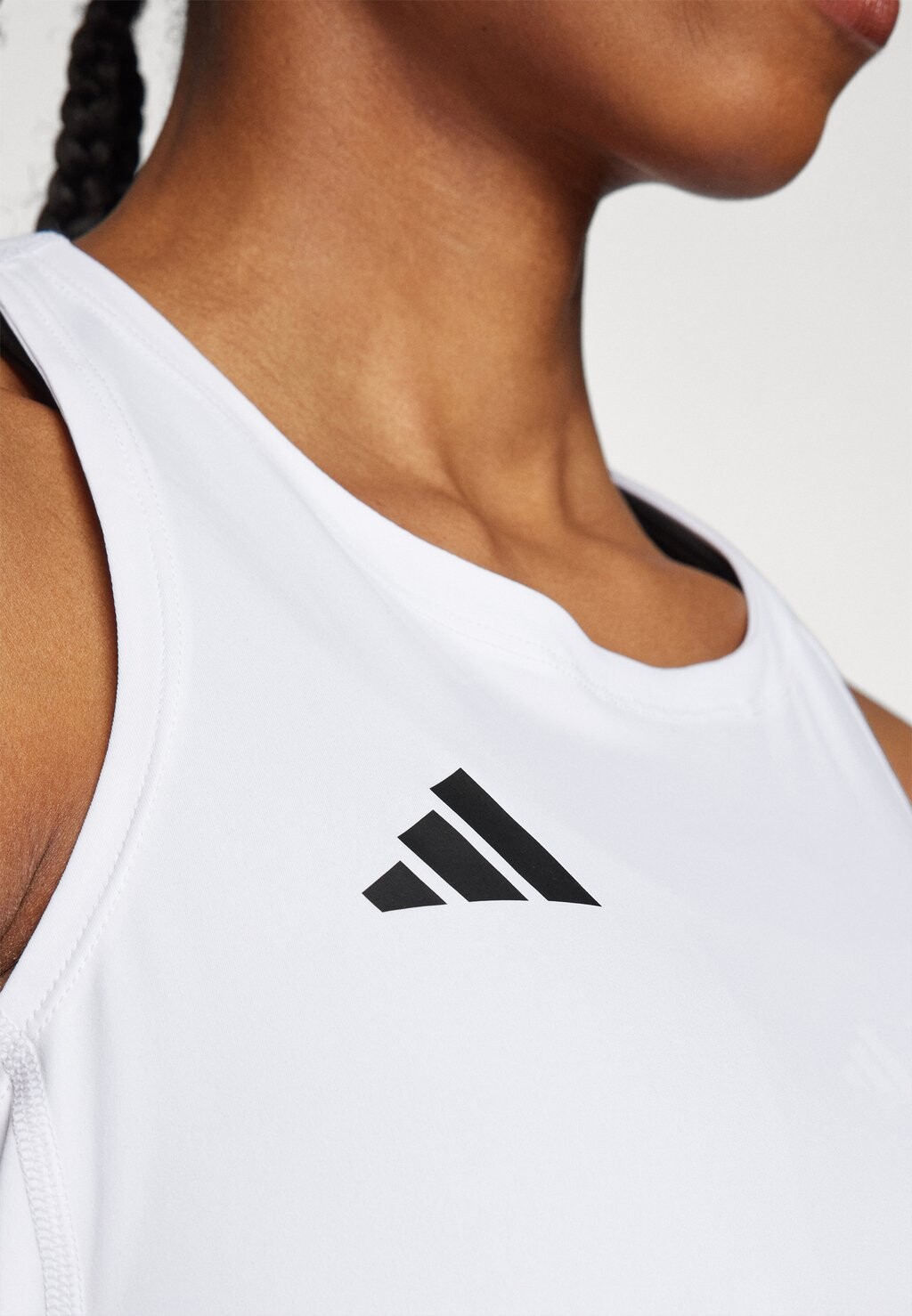 Топ Tank adidas Performance, белый — фото 3