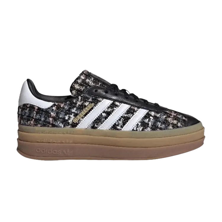 Кроссовки adidas Wmns Gazelle Bold 'Tweed - Black Gum', черный