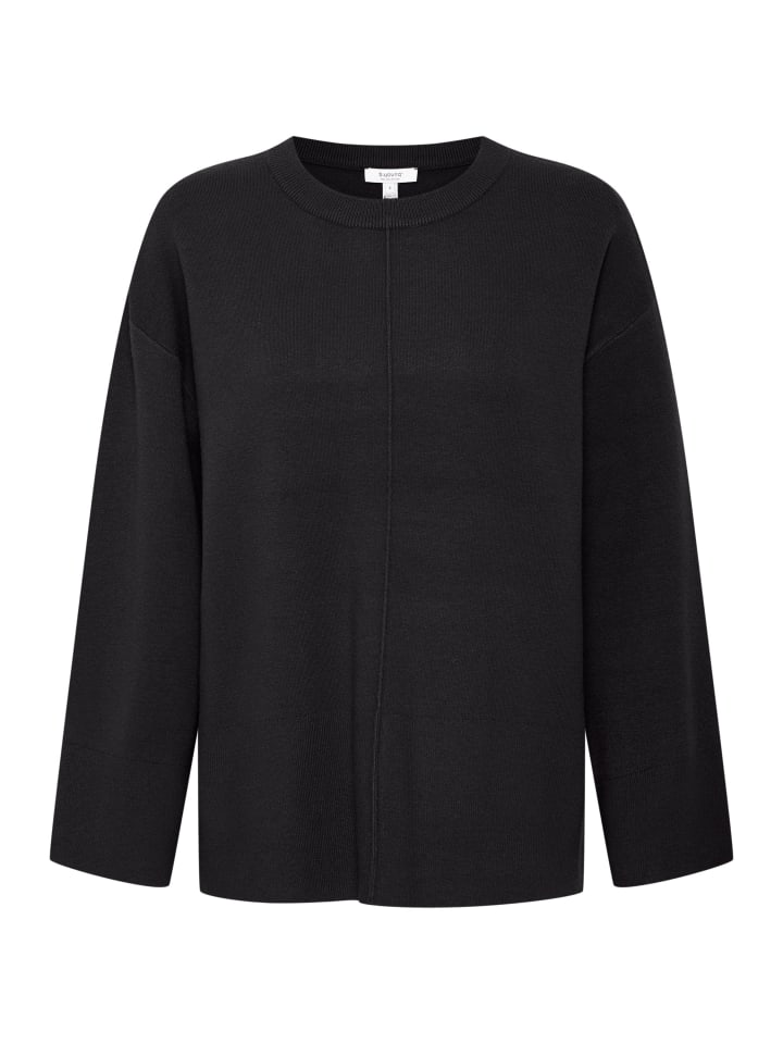 

B. young Вязаный свитер свободного кроя BYOTARI, черный