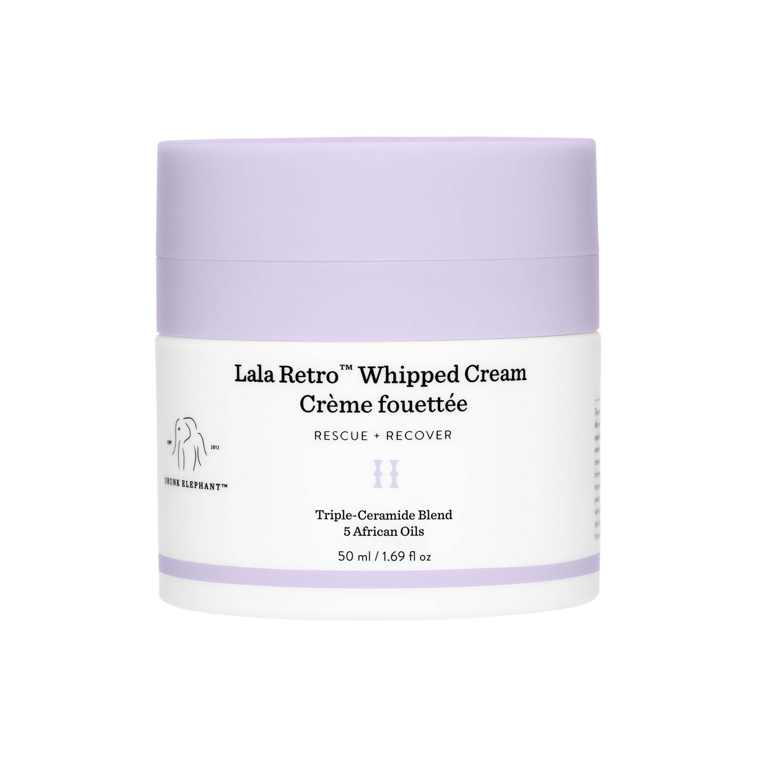 

Крем для лица lala retro whipped cream Drunk Elephant, объем 50 мл