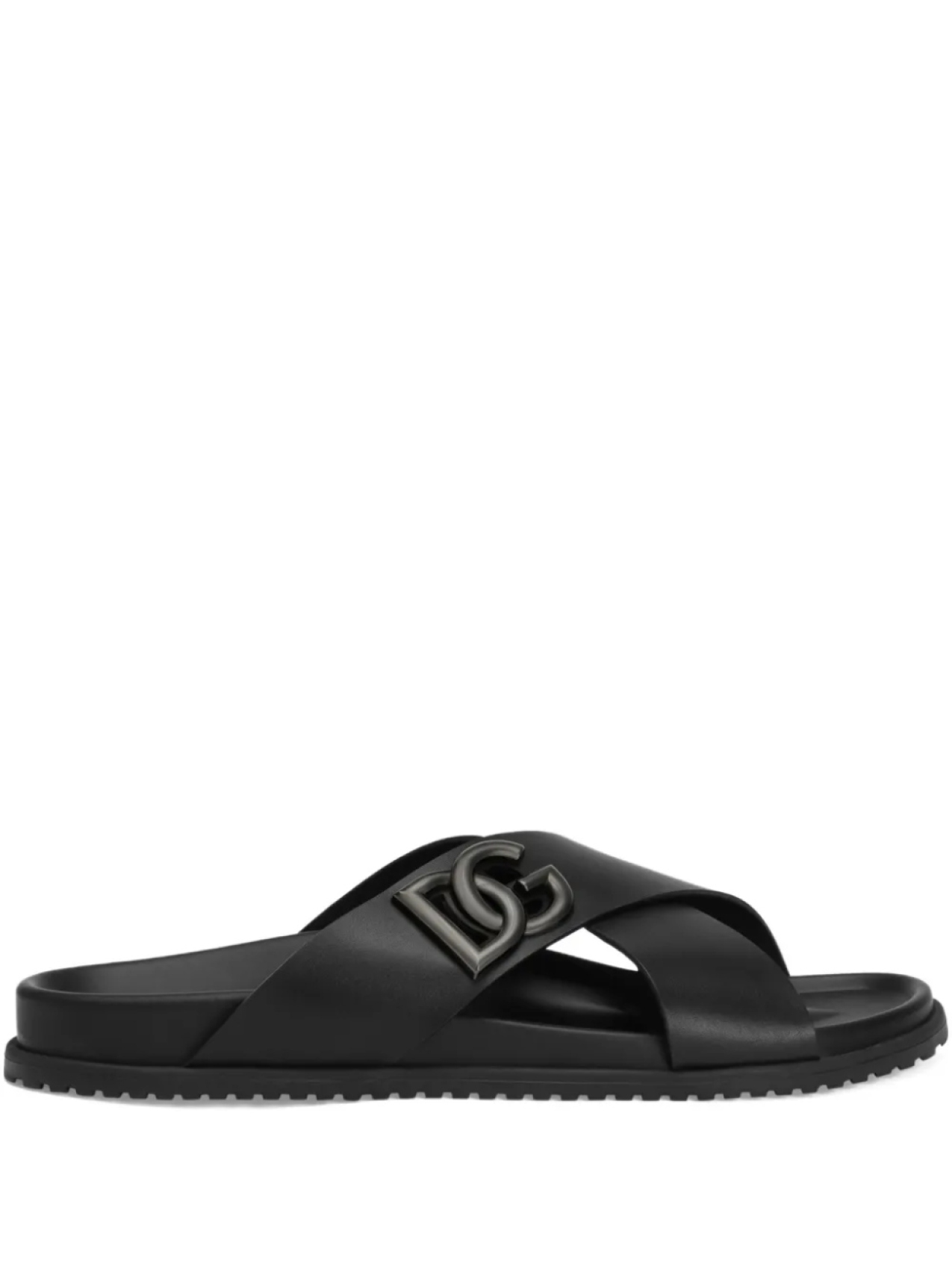 

Dolce & Gabbana сандалии с логотипом DG, черный