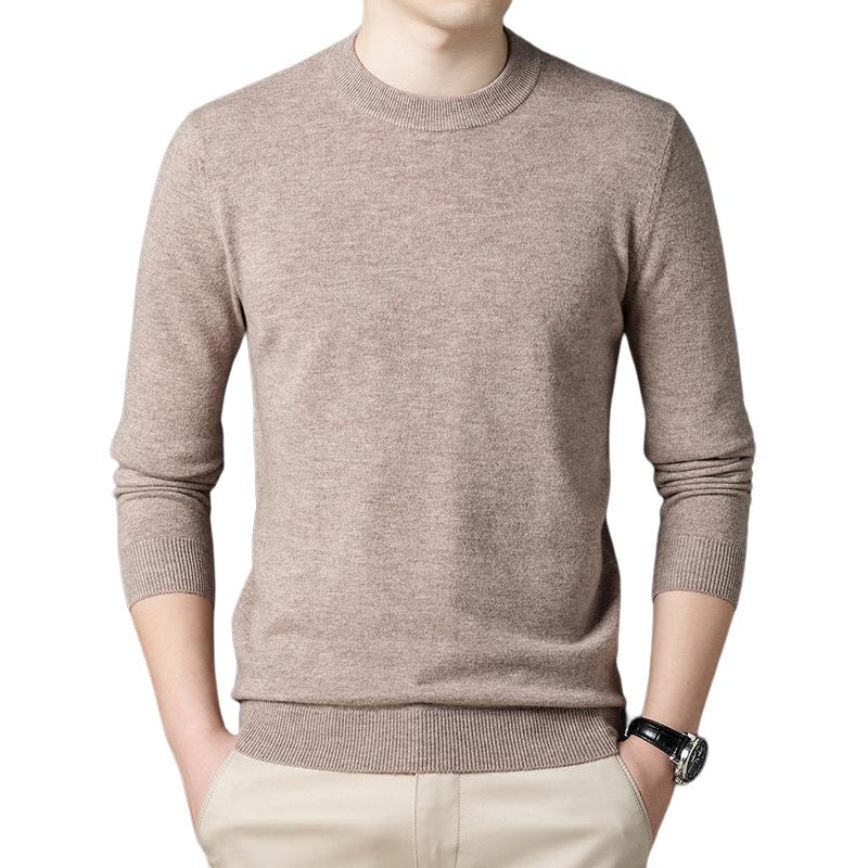 

Свитер мужской с круглой горловиной Moderate Others VanCamel, camel