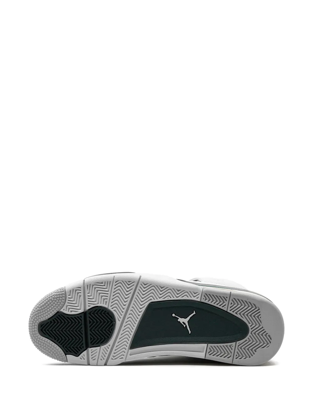Кроссовки Air  4 Oxidized Green Jordan, белый — фото 4
