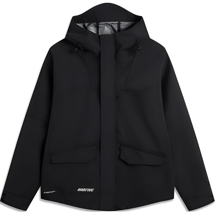 

LINING Черный тренч для мужчин, Black