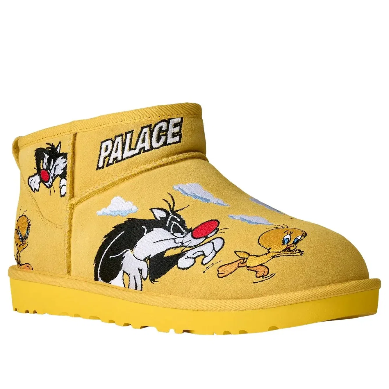 Угги UGG x Palace Ultra Mini 'Yellow' 1181891-YEL, желтый — фото 2