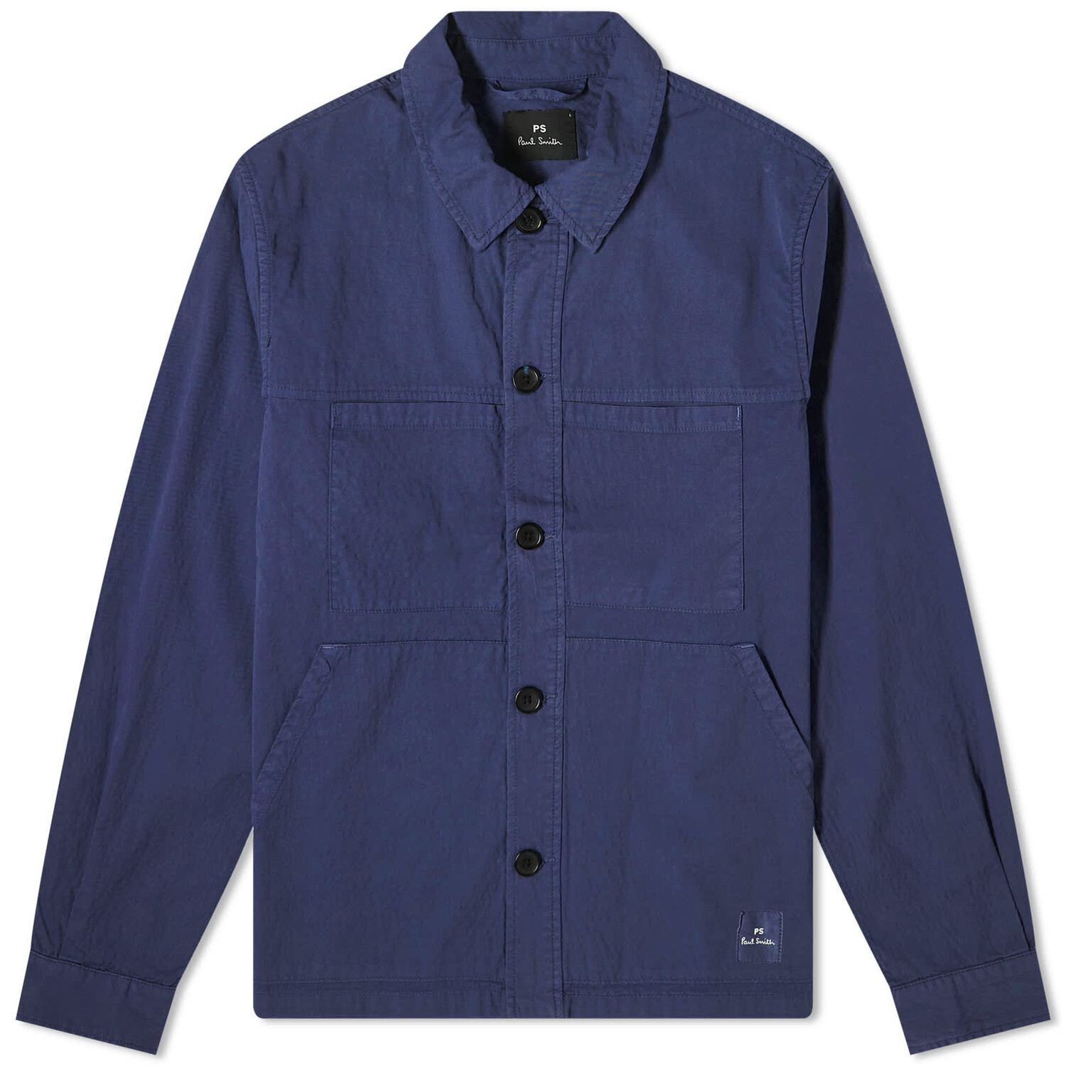 

Куртка Paul Smith Cotton Overshirt, синий