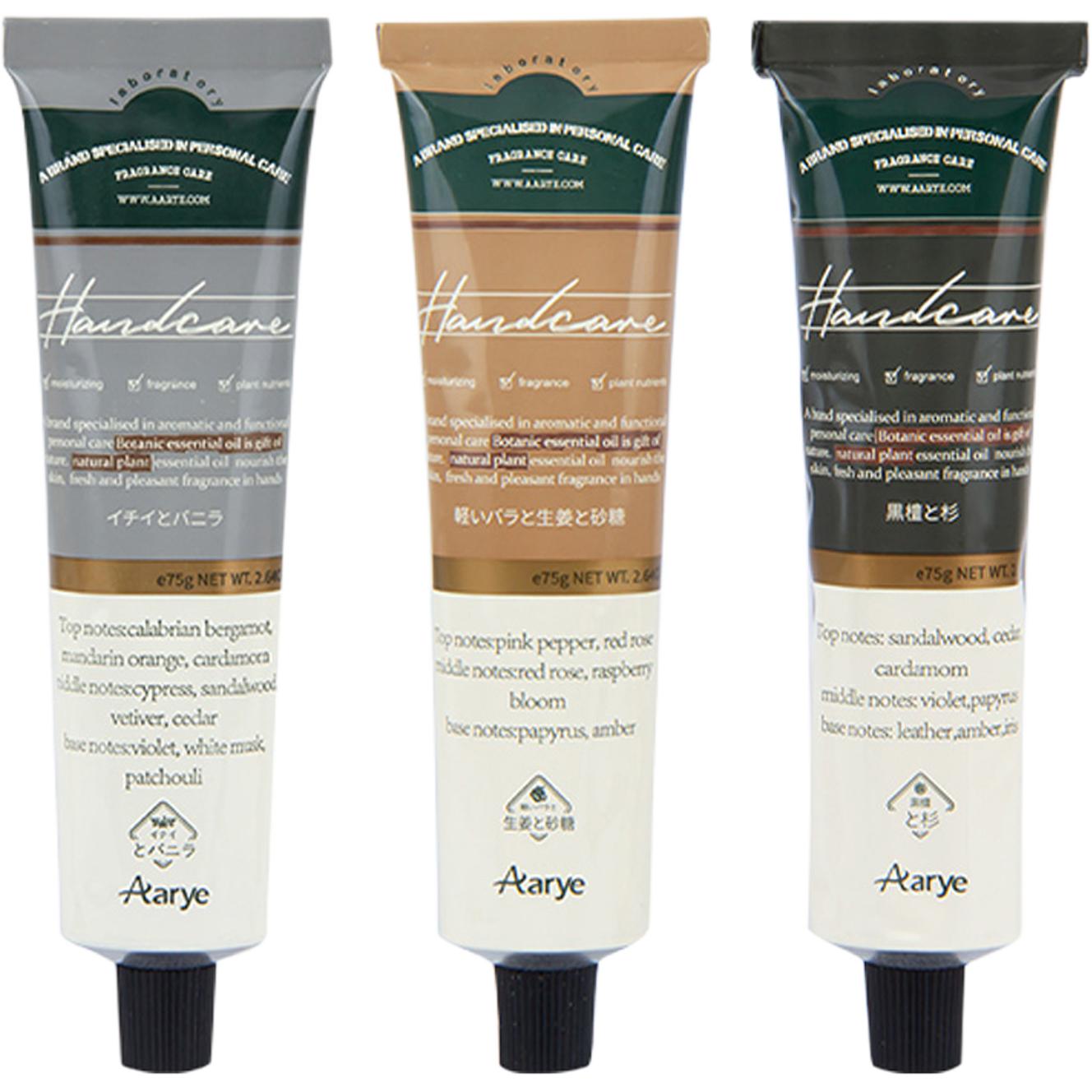 

Ароматический крем для рук с изысканным парфюмерным букетом AARYE