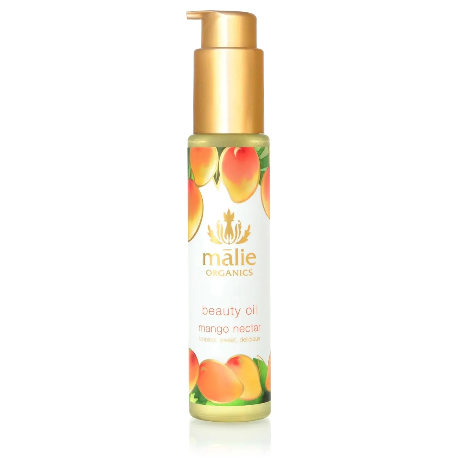 Натуральное органическое лечебное масло для лица от Malie Organics, увлажняющее и питающее для любого типа кожи., orange