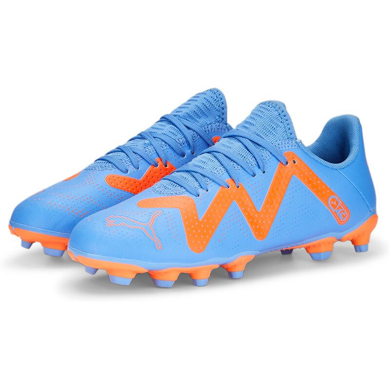 Футбольные бутсы для лужайки Future Play FG/AG JR Puma, белый — фото 4
