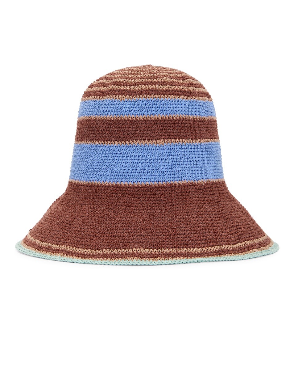 

Шляпа Garis Hat Akoia Swim, коричневый/синий