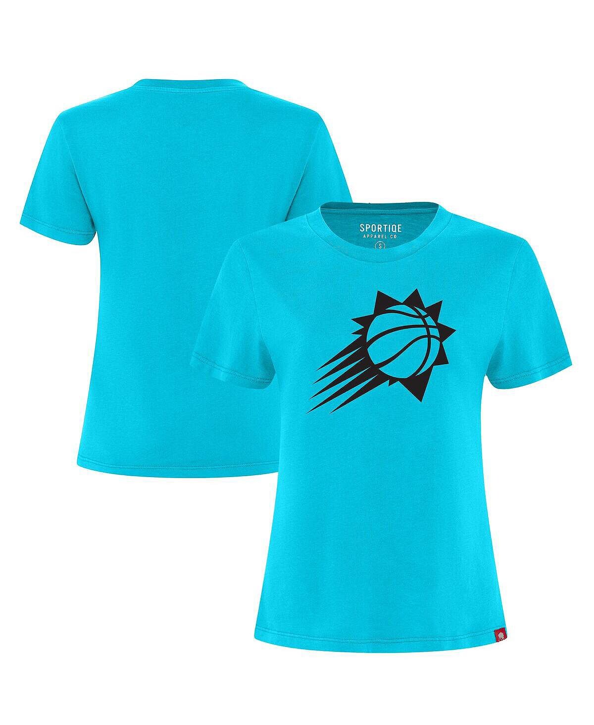 

Женская бирюзовая футболка Phoenix Suns 2022/23 City Edition Arcadia Elevated Sportiqe, Зеленый, Женская бирюзовая футболка Phoenix Suns 2022/23 City Edition Arcadia Elevated Sportiqe
