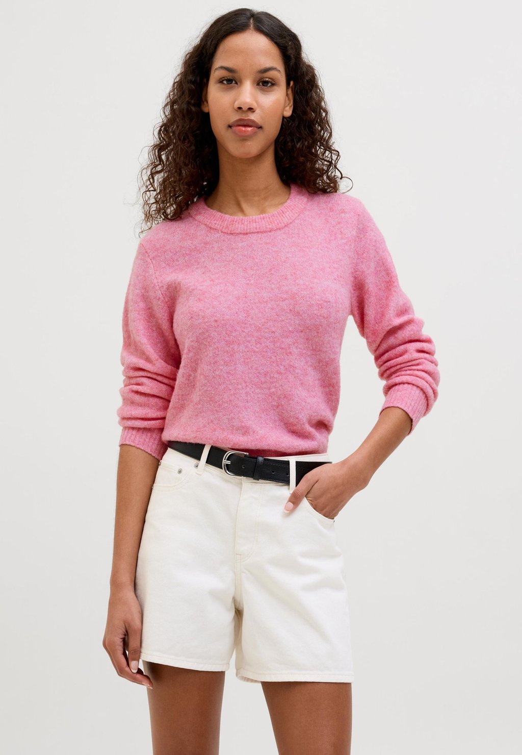 

Джемпер ELVA CREW NECK JJXX, розовый