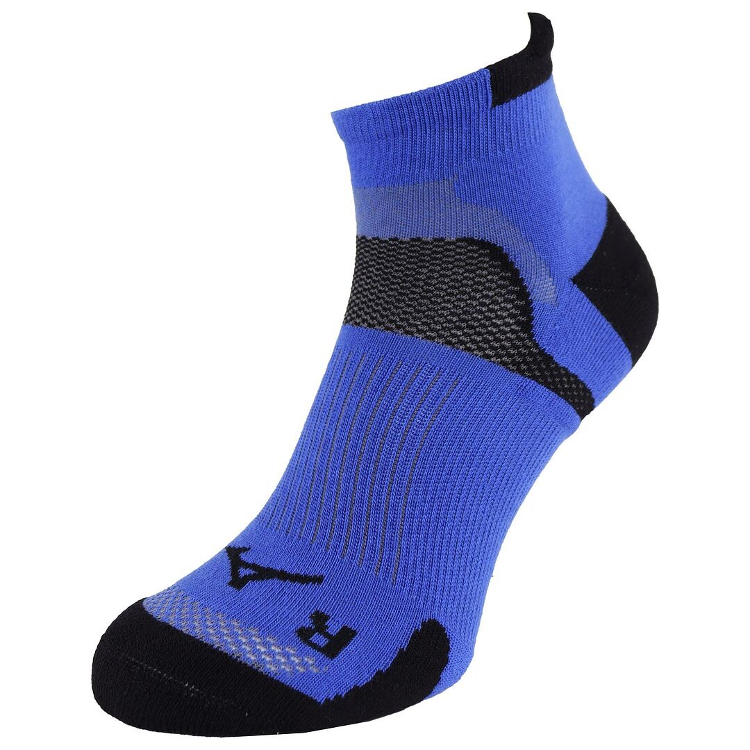 

Низкие носки для бега drylite race синего Mizuno, синий