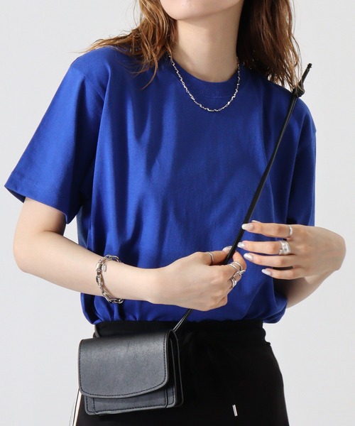 

Футболка с коротким рукавом, с принтом и вышивкой CROSS & STITCH, синий