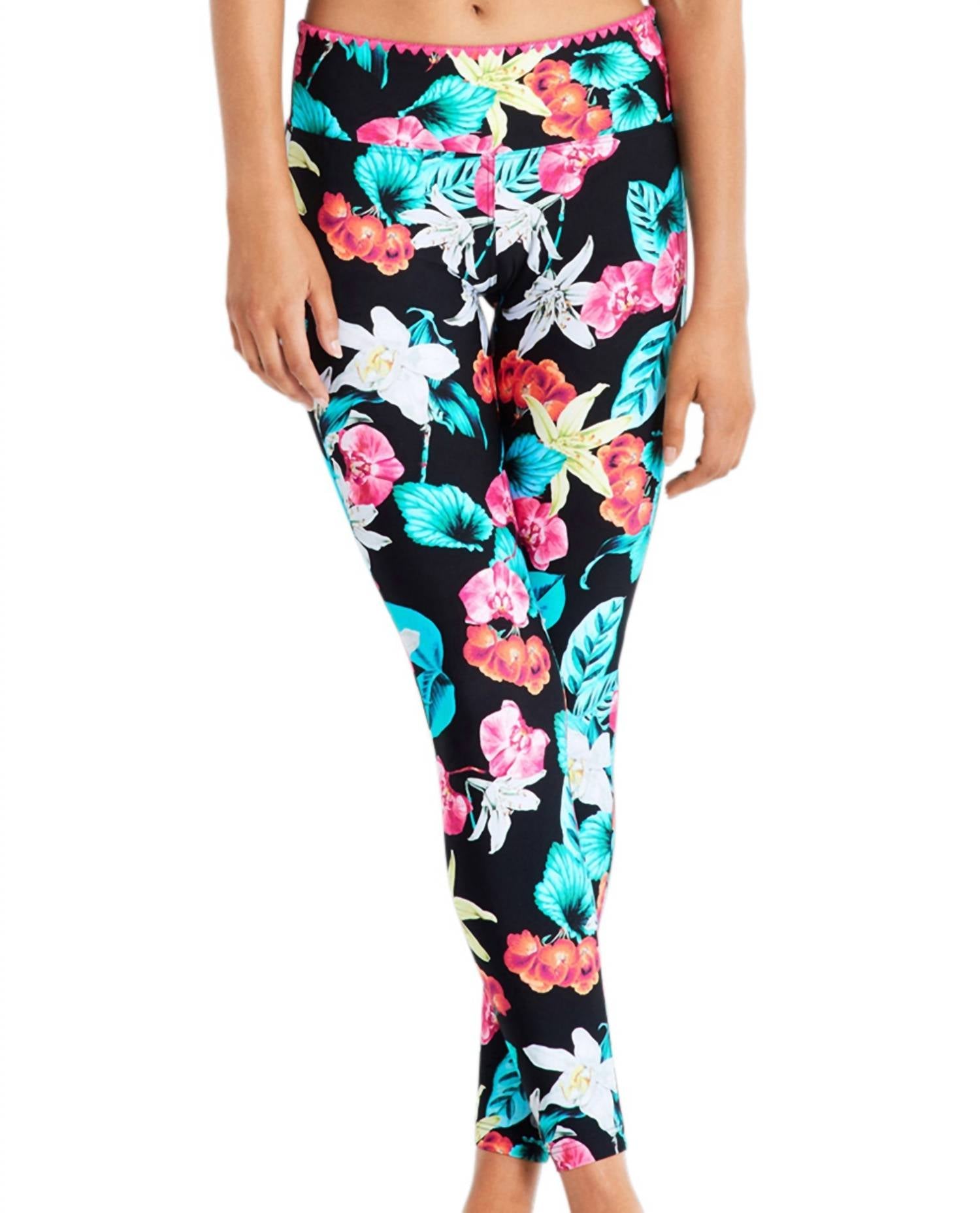 

Леггинсы полной длины в цвете Sea Island Vibe Floral Seafolly
