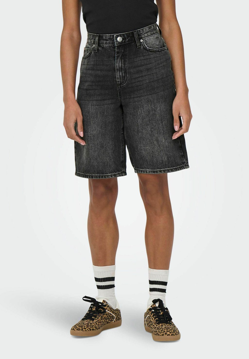 

Джинсовые шорты ONLSONNY WIDE NOOS ONLY, цвет Washed Black