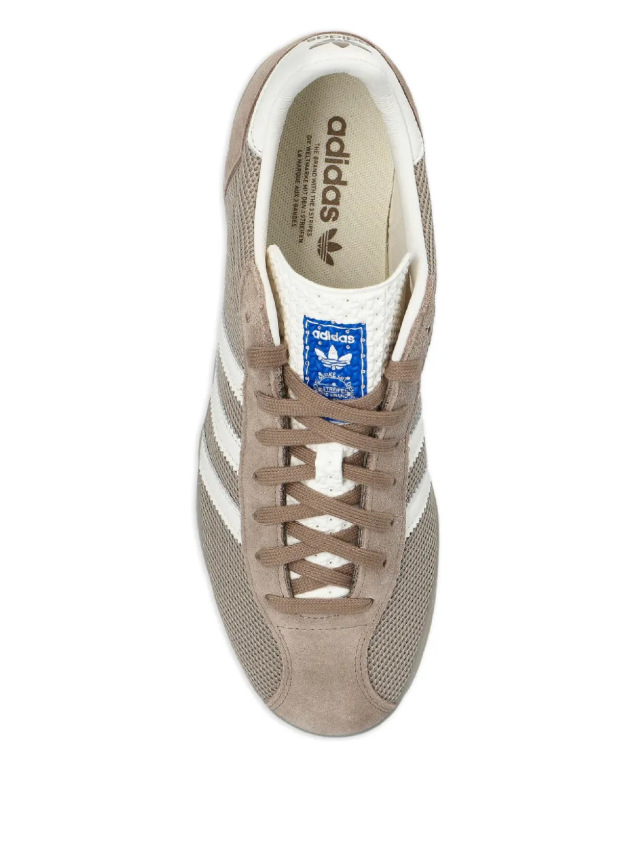Кроссовки Adidas Gazelle Indoor Pro, коричневый — фото 4