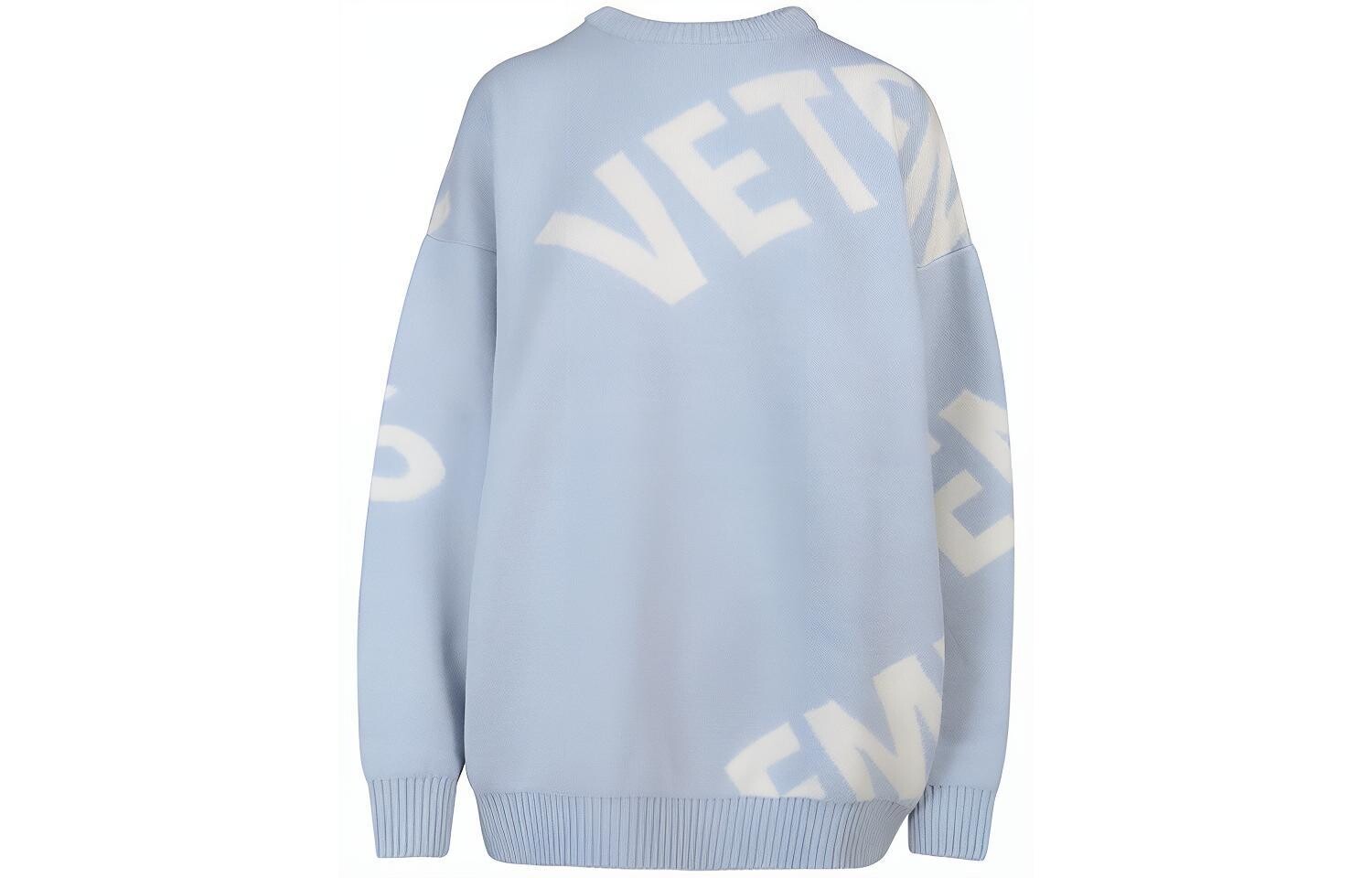 Свитер женский Vetements, синий