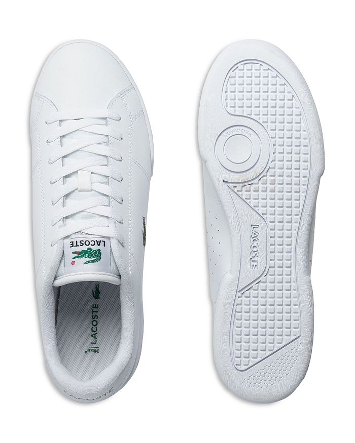 Мужские кроссовки Carnaby Cup на шнуровке Lacoste, белый — фото 2