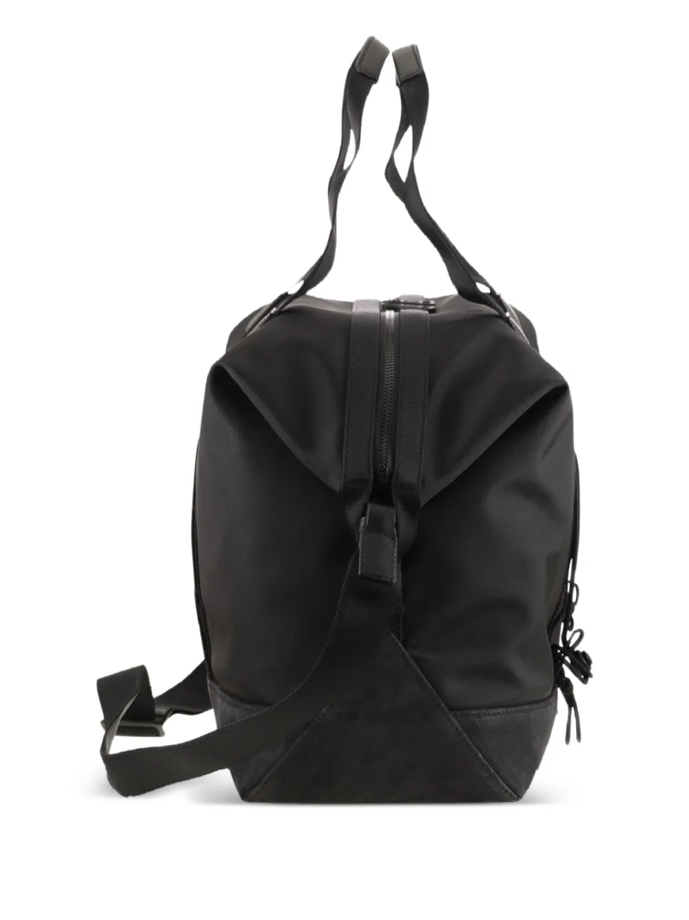 

Дорожная сумка с кожаной отделкой Moncler, черный