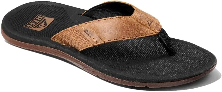 Спортивные сандалии-шлепанцы REEF, Black and Tan