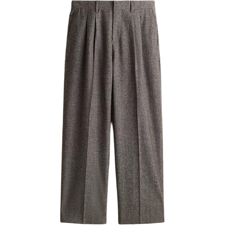

Брюки мужские тёмные бежево-серые H&M