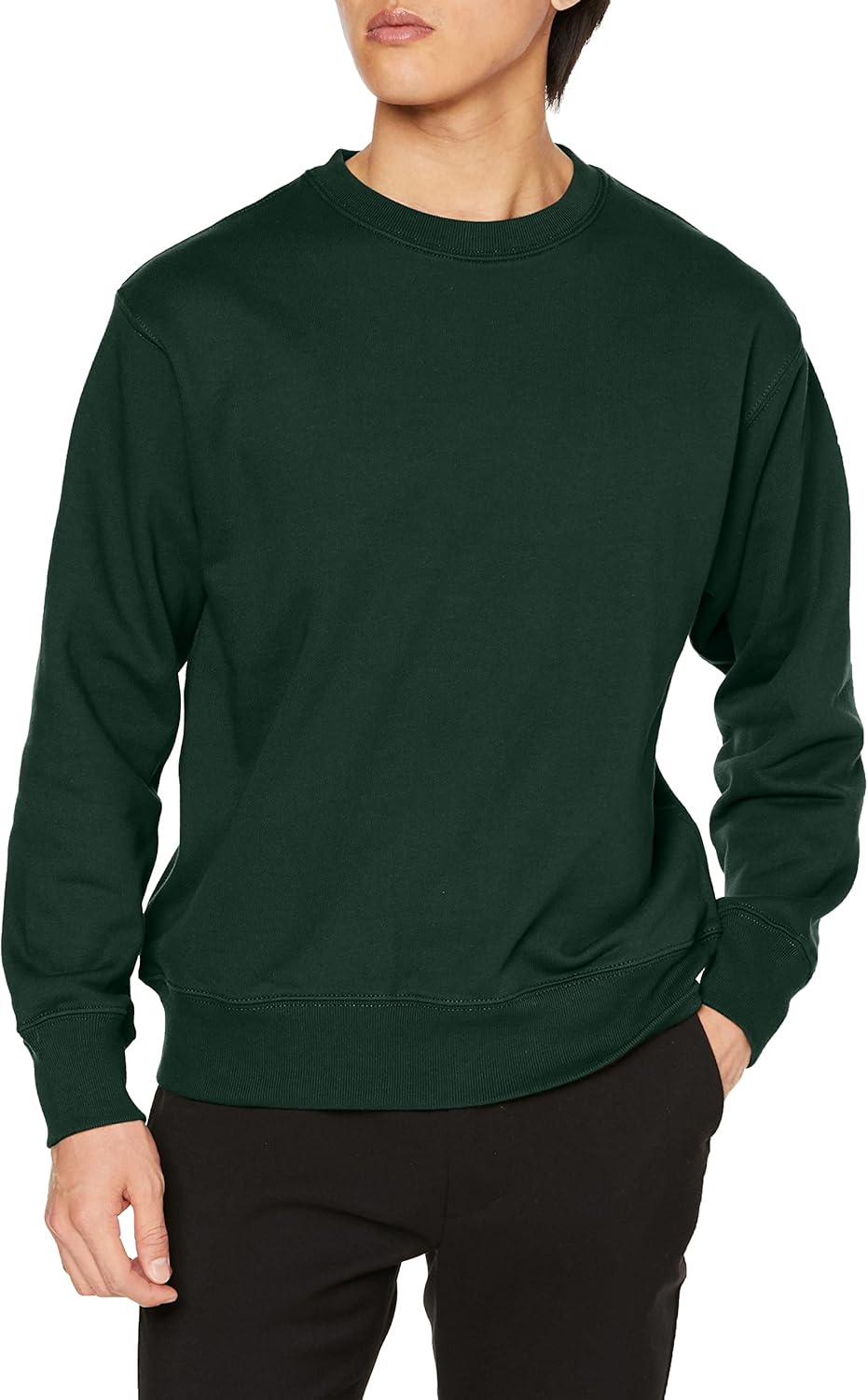 

Мужская толстовка United Athle 576901 из плотной ткани весом 12,7 унций с круглым вырезом и ворсистой подкладкой, зеленый