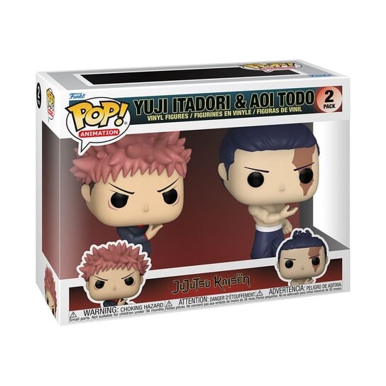 

Funko POP!, коллекционная фигурка, дзюдзюцу кайсен - 2PK Итадори и Тодо