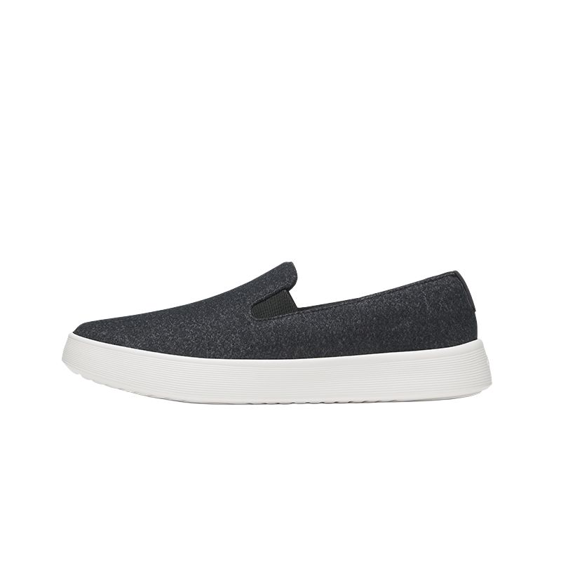 

Allbirds Легкие повседневные туфли Wool Cruiser Slip On с низким верхом, мужские, натурального черного цвета