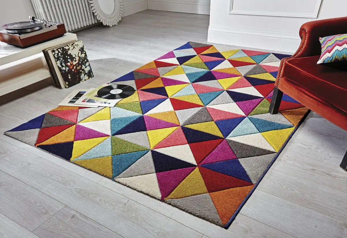 

FLAIR RUGS ковер "САМБА", ручная резьба Ø 160 см, цвет bunt