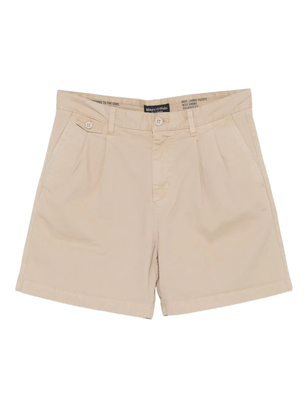 

Шорты со складками Marc O'Polo, нейтральный