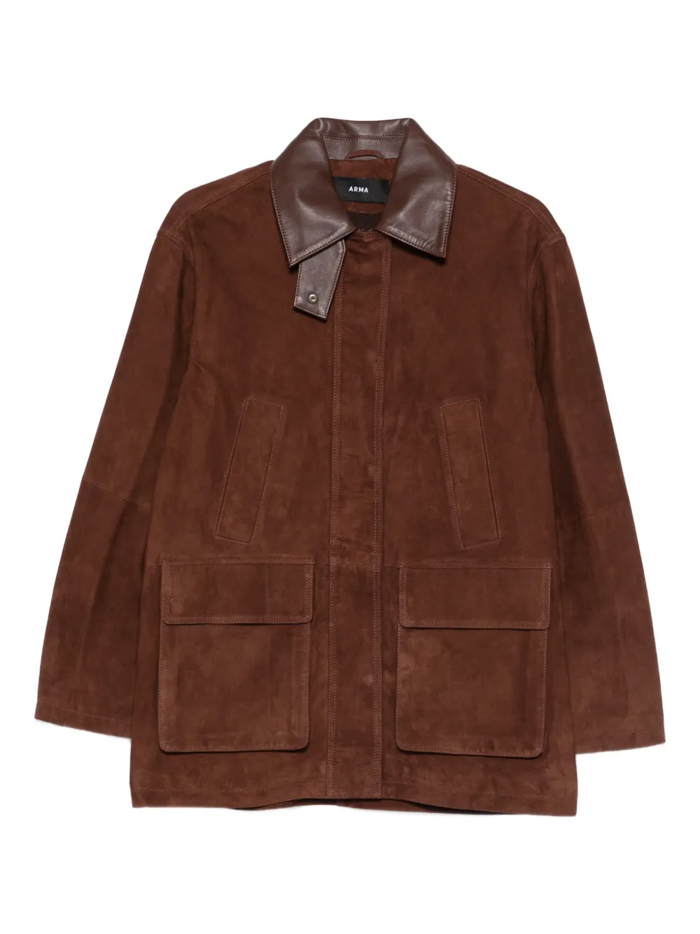 

Кожаная куртка Elsa с передними карманами Arma, коричневый