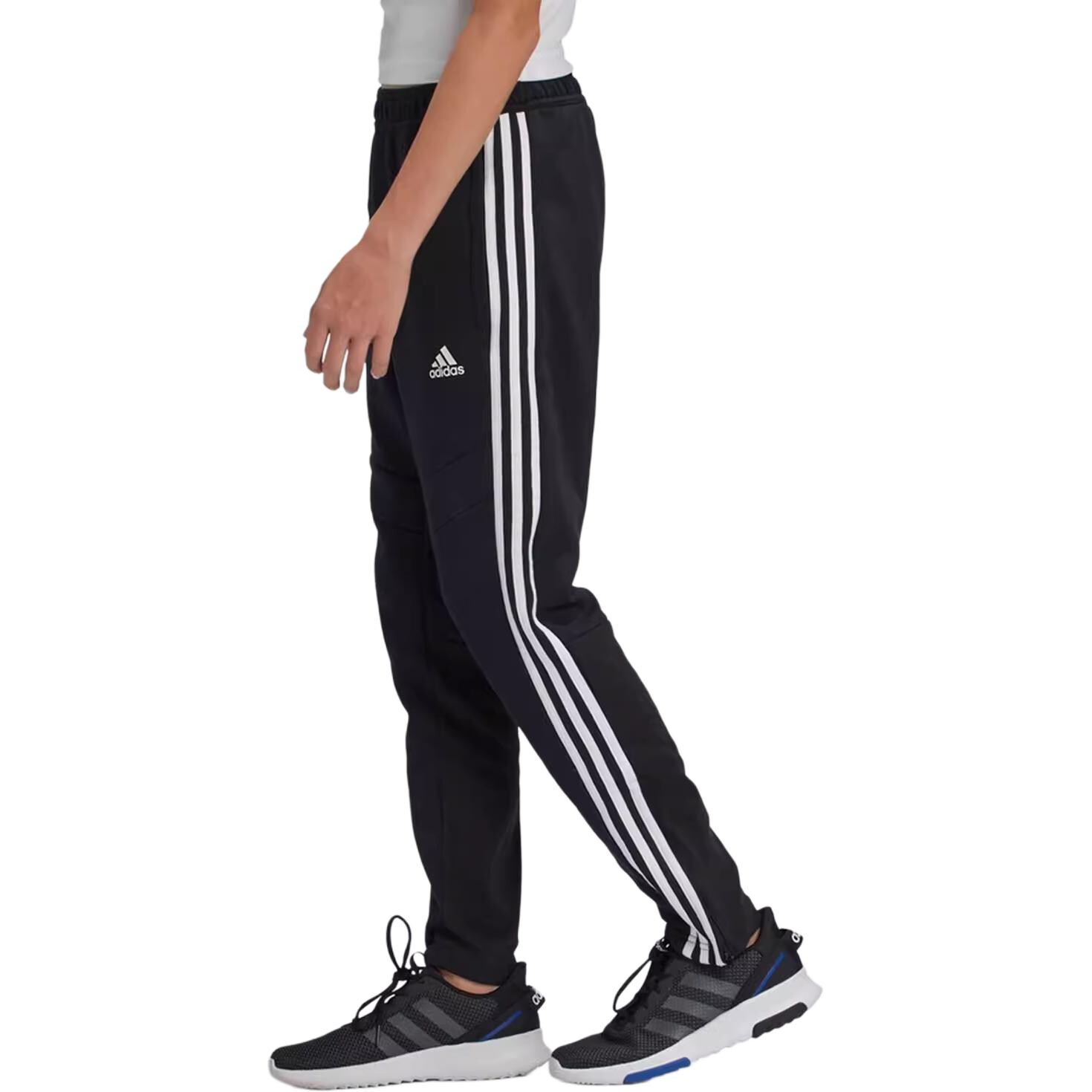 Детские трикотажные спортивные штаны Adidas, цвет FN2337 — фото 2