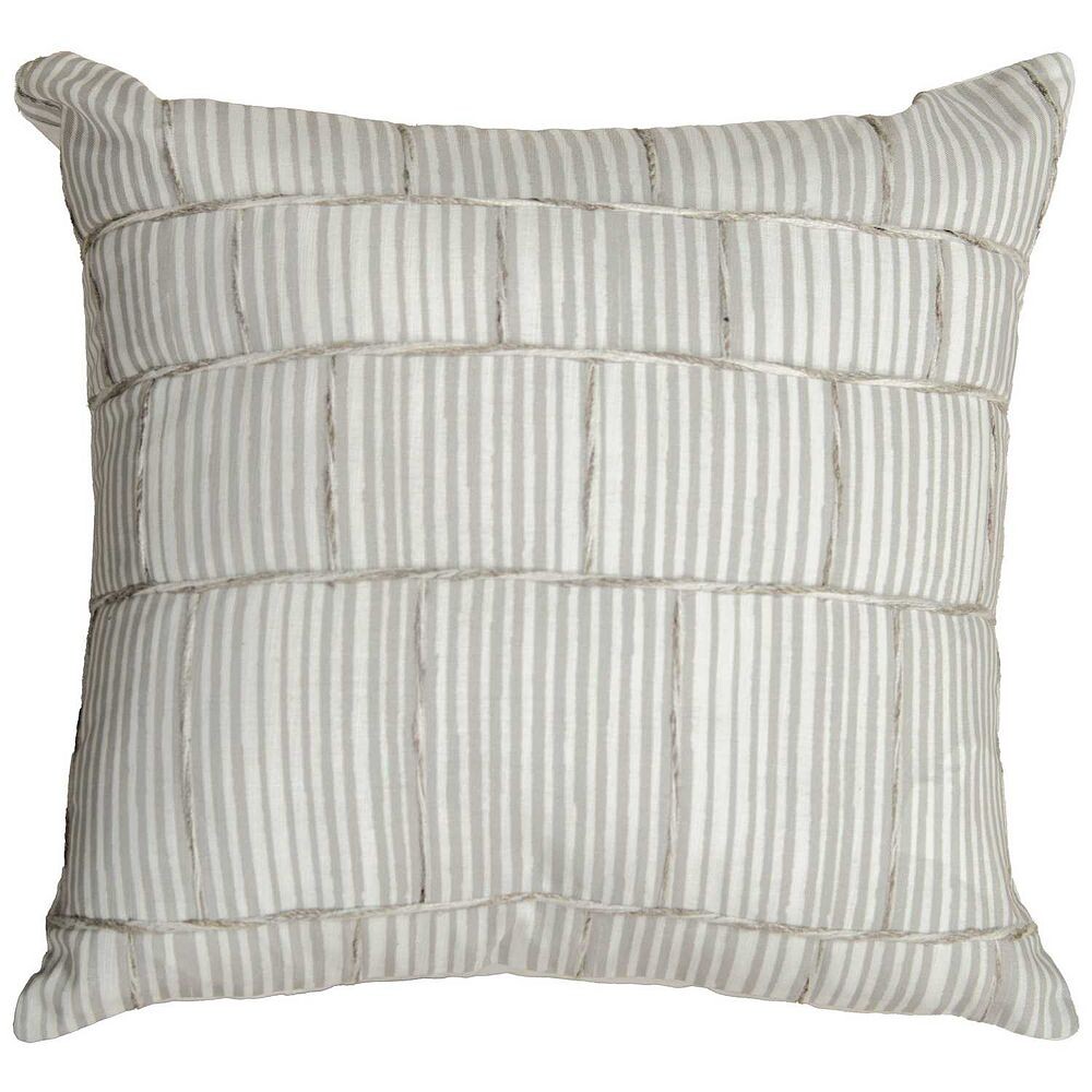 

Декоративная наволочка Rizzy Home Gio для дома и улицы, цвет Gray Ivory