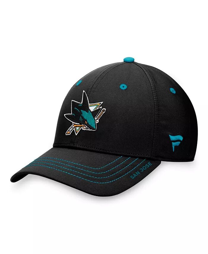 

Мужская черная кепка San Jose Sharks Authentic Pro Rink Flex Fanatics