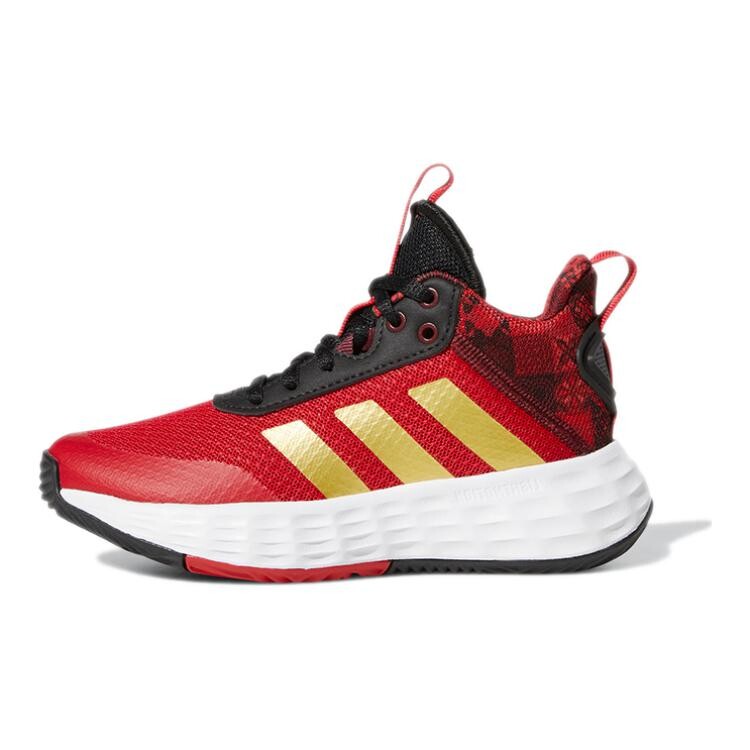 

Баскетбольные кроссовки OwnTheGame 2.0 Kids Mid-top Red/Gold Adidas