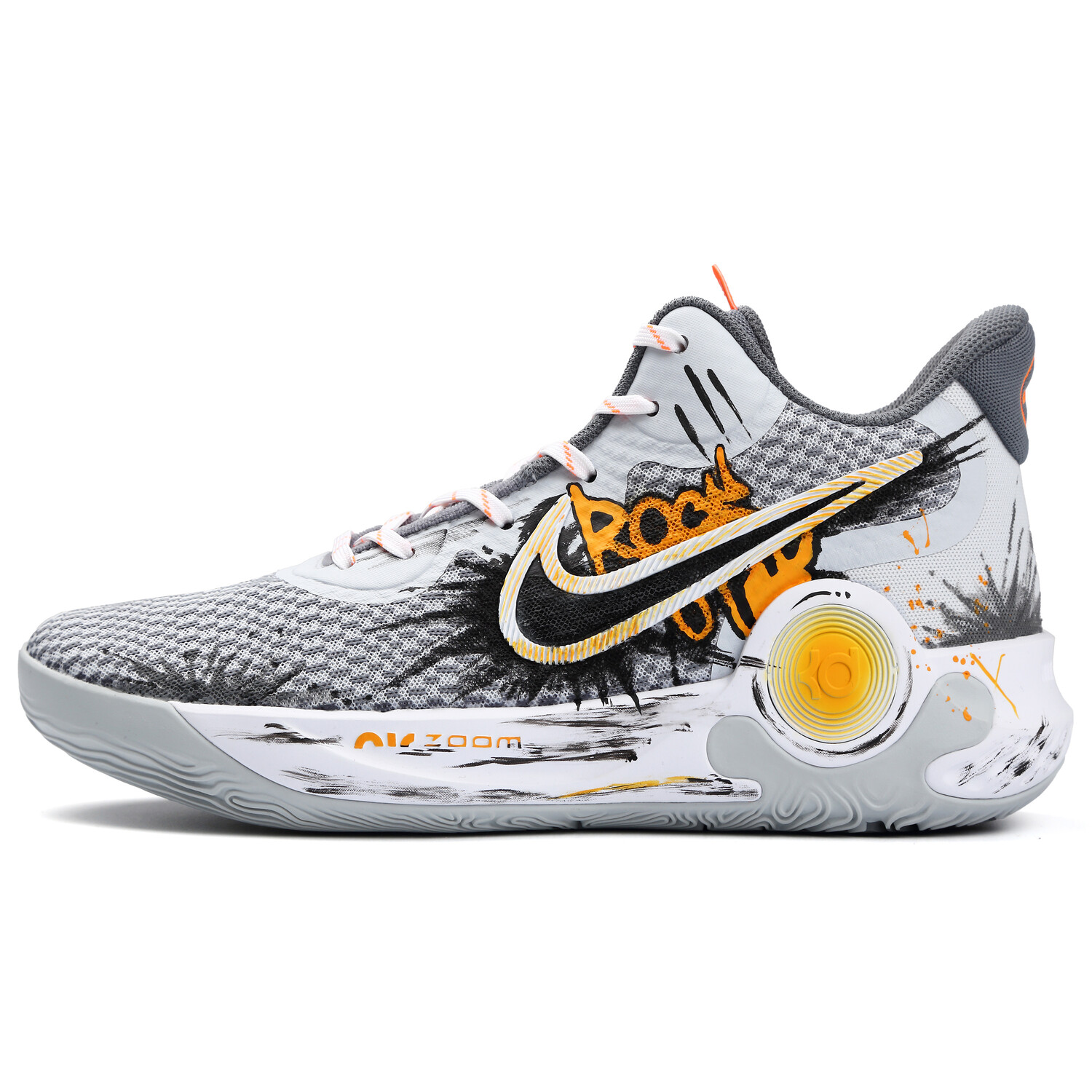 

Баскетбольные кроссовки Trey 5 Basketball Shoes Unisex Mid-Top Nike, светло-серый
